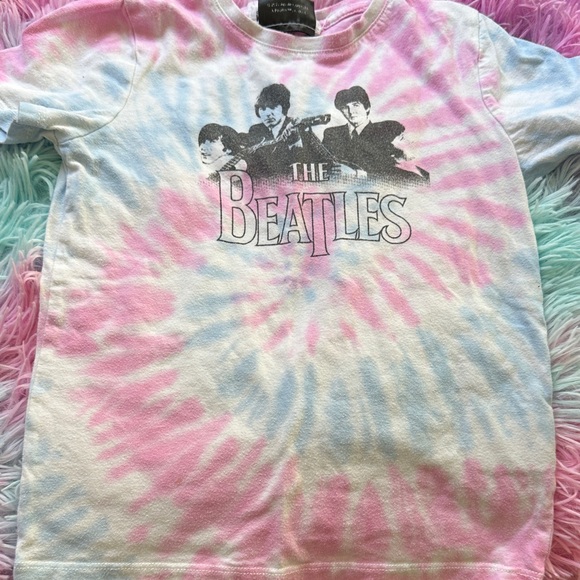 The Beatles Other - The Beatles Kids Tie-Dye T-Shirt size 3